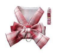 2026 Breathable Dog Harness with Adjustable Chest Strap, Secure Fit for Small Dogs, Ideal for Indoor Outdoor Activities (Red, XXL)