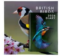 2026 BRITISH BIRDS, CALENDAR and DIARY Gift Set, COMES ALREADY PROFESSIONALLY GIFT WRAPPED, this will make a great xmas gift