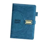 2026 Business Daily Planner 365 Sheets PU Texture Thick Linen Paper Small Portable Design Work Efficiency Tool Planner