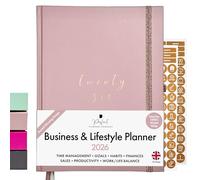 2026 Business & Lifestyle Planner by Perfect Planner Company - Award Winning Weekly & Monthly Diary with Goals & Habit Trackers to Organise Work, Life & Boost Productivity. 222 Stickers