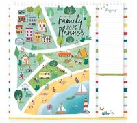 2026 Calendar - 2026 Family Organiser - Family Planner Month to View Hanging Memo Pad with Shopping List & Notepad Five Columns Wall Planner Calendar
