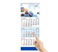 2026 Calendar - 3 Month Home Planner, Vertical Hanging Wall Organizer, Quarterly Display Sheet, Large Daily Grid Stationery | Horari Tracking Poster