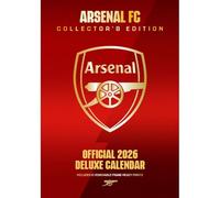 2026 CALENDAR ARSENAL FC MONTH TO VIEW A3 DELUXE WALL CALENDAR OFFICIAL PRODUCT