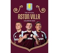 2026 CALENDAR ASTON VILLA FC MONTH TO VIEW A3 WALL CALENDAR OFFICIAL PRODUCT