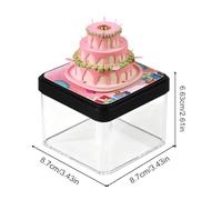2026 Calendar Birthday Cake Paper Sculpture Home Decor,3D Memo Pad Tear Away for Christmas New Year Office School Dorm Apartment Kids Adults Teacher