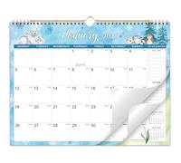 2026 Calendar - Calendar 2026 Month to View from Jan. - Dec. 2026, 2026 CALENDAR UK, 37 x 29 cm, Julian Dates, Holidays, Large blocks