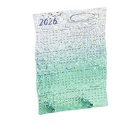 2026 Calendar - Clear Acrylic Art Planner 12 Month Calendar with Stylish Layout Support for Home School Room Planning Decoration Organization