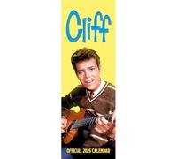 2026 CALENDAR CLIFF RICHARD MONTH TO VIEW SLIM WALL CALENDAR OFFICIAL PRODUCT