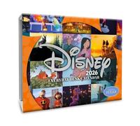 2026 CALENDAR DISNEY ANIMATION PAGE A DAY DESK BLOCK OFFICIAL PRODUCT