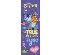 2026 CALENDAR DISNEY STITCH MONTH TO VIEW SLIM WALL CALENDAR OFFICIAL PRODUCT