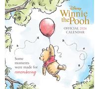 2026 CALENDAR DISNEY WINNIE THE POOH MONTH TO VIEW SQUARE WALL CALENDAR OFFICIAL PRODUCT
