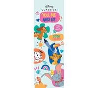 2026 CALENDAR DISNEY YOU, ME AND US MONTH TO VIEW SLIM WALL CALENDAR OFFICIAL PRODUCT
