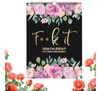 2026 Calendar for Tired Women, 2026 Calendar UK, Wall Calendar 2026 UK, 2026 Wall Planner 2026, 2026 Wall Calendar 2026 Calendars & Personal Organisers Office Product for Organizing Schedules