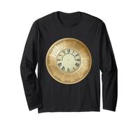2026 Calendar Funny Clock Look No Hands I'm Retired Long Sleeve T-Shirt