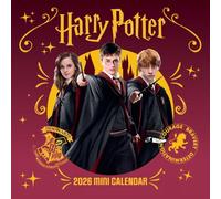 2026 CALENDAR HARRY POTTER MINI MONTH TO VIEW SQUARE WALL CALENDAR OFFICIAL PRODUCT