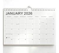2026 Calendar Jan 2026 to Jun 2027 Monthly Wall Planner Month-at-a-Glance Layout for Home, Office, School & Family - Includes Holidays & Scheduling