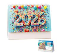 2026 Calendar Kit DIY Art Desk Calendar for Home Office