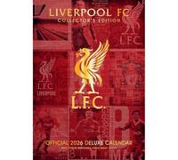 2026 CALENDAR LIVERPOOL FC MONTH TO VIEW A3 DELUXE WALL CALENDAR OFFICIAL PRODUCT