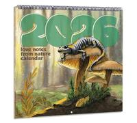 2026 Calendar - Love Notes From Nature, Monthly Wall Calendar with Adorable & Fascinating Animals, Home Office Décor, Educational Art, Wildlife Diversity, for Animal & Nature Lovers