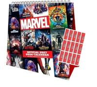 2026 CALENDAR MARVEL MONTH TO VIEW DESK EASEL OFFICIAL PRODUCT