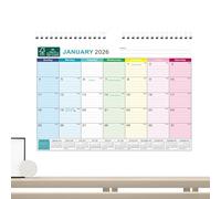2026 Calendar | Monthly and Weekly Planner with Grids, Desk and Wall Calendar from January 2026 to June 2027 - For Home Office School Appointments Academic Planning