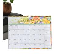 2026 Calendar Monthly Planner with Two-Wire Binding, 2026-2027 Calendar for 18 Months - For Office, Daily Lessons, School, Work, Home and New Year Planning