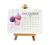 2026 Calendar - Monthly Plant Calendar With Stand, Decorative Planner For Office, Home, And Classroom | Desk Organizer For Scheduling, Notes, And Yearly Planning