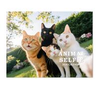 2026 Calendar of Animal's First-Person Perspective, Wall Calendar, Funny Calendar 2026 A3 When Open With 12 Months to View, Calendars 2026 UK, Thick Paper Ideal for Kids Adults & Animal Lovers