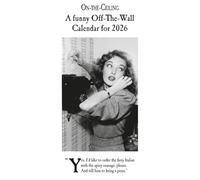 2026 CALENDAR ON THE CEILING MONTH TO VIEW SLIM WALL CALENDAR OFFICIAL PRODUCT
