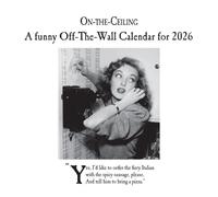 2026 CALENDAR ON THE CEILING MONTH TO VIEW SQUARE WALL CALENDAR OFFICIAL PRODUCT
