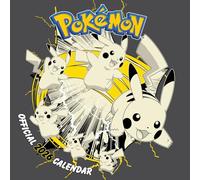 2026 CALENDAR POKEMON MONTH TO VIEW SQUARE WALL CALENDAR OFFICIAL PRODUCT