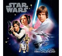 2026 CALENDAR STAR WARS CLASSIC MINI MONTH TO VIEW SQUARE WALL CALENDAR OFFICIAL PRODUCT
