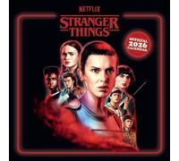 2026 CALENDAR STRANGER THINGS REWATCH MONTH TO VIEW SQUARE WALL CALENDAR OFFICIAL PRODUCT