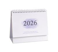 2026 Calendar, Table Calendar 2025 2026 Planner | Wire Binding Aesthetic Monthly Planner for Home Office School Classroom Bedroom Business Teacher Student