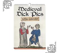 2026 Calendar UK, 2026 Medieval Calendar, 2026 Wall Calendar 2026 UK, 2026 Wall Planner, 2026 Wall Calendar for Organizing Schedules in Studies or Homes Calendars & Personal Organisers Office Product