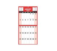 2026 Calendar UK - Giant Month to View Planner - Large Print Spiral Bound Wall Hanging Year Planner/Calendar/Organiser - for Home Business Office School