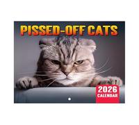 2026 Calendar Uk Kittens - Funny Cat Gifts for Pet Lovers Office Gifts for Women, Ideal for Home Kitchens, Office Desks & Living Room Decor, calendars 2026 Perfect for Scheduling Daily Tasks