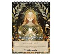 2026 Calendar UK, Wall Calendar 2026 UK, Calendars 2026 Calender, 2026 Wall Planner 2026 Magic Mindfulness Calendar for Holidays, Work Organisation Scheduling