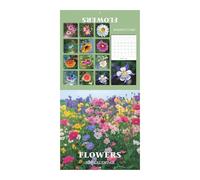 2026 Calendar Wall | Planning Hangable Calendar Flower Theme,12-Month Wall Planner for School Classroom Home Office Students Nature Lovers Artists Study Living Room