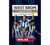 2026 CALENDAR WEST BROMWICH ALBION FC LEGENDS MONTH TO VIEW A3 WALL CALENDAR OFFICIAL PRODUCT