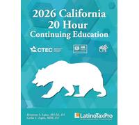 2026 California 20 Hour Continuing Education