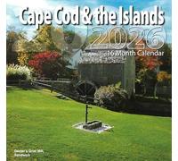 2026 Cape Cod & The Islands Full Size Wall Calendar for Planning, Scheduling, and Organizing