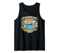 2026 Caribbean Family Cruise Tropical Adventure Souvenir Tank Top