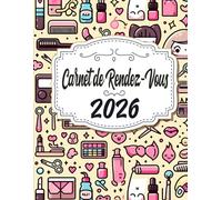 2026 Carnet de Rendez-Vous Professionnel: Agenda professionnel Année Scolaire grand format / Du lundi au Dimanche datés / plages horaires : 15 minutes ... / fournisseurs & contacts, Budget mensuel