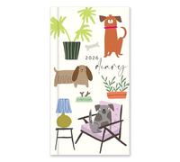 2026 Caroline Gardner Dogs Slim Diary