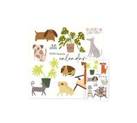 2026 Caroline Gardner Dogs Square Family Wall Calendar & Slim Diary Set Portico Designs Ltd Multi One Size