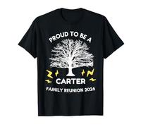 2026 Carter Family Reunion Gathering Family Tree Matching T-Shirt