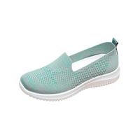2026 Casual Shoes for Women, Breathable Mesh, Comfortable Low Heel Design for Everyday Use, Perfect for Spring Summer, Stylish Versatile Footwear for Everyone, Green, 5 UK