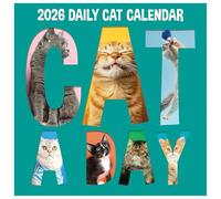 2026 Cat-A-Day Wall Calendar