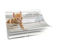 2026 Cat Calendar,13-Month Planning | Hangable Animal Calendar,for Living Room Bedroom Study Classroom Office Students Teachers Consultants Freelancers Workshop Studio Dormitory